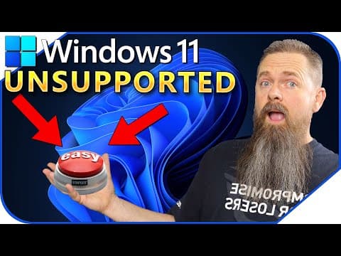 Effortless Windows 11 Install on ANY PC: Ultimate Upgrade Assistant Guide thumbnail