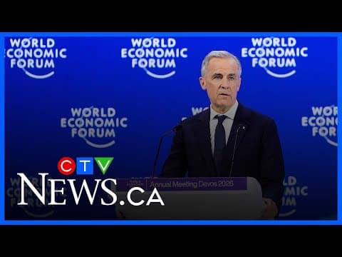 PM Carney full speech at World Economic Forum thumbnail