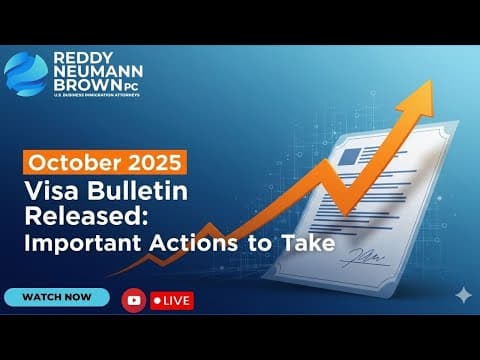 October 2025 Visa Bulletin Released: Important Actions to Take thumbnail