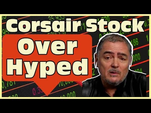 Is Corsair Gaming (CRSR) Stock Overselling Due to Weak Earnings? thumbnail