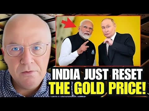 BREAKING: India DUMPS $15 Billion in US Treasuries for Gold - Economic War Begins! thumbnail