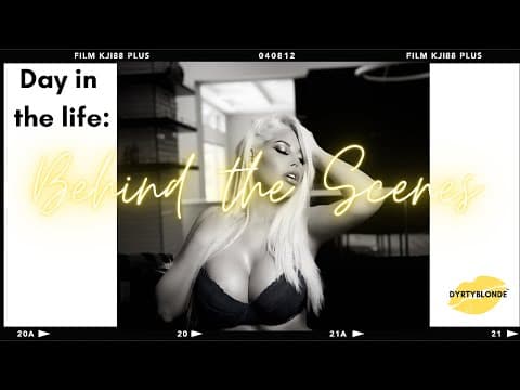 Day in the life: Behind the Scenes - P*rnSt*r Edition thumbnail