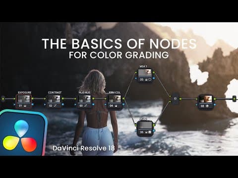 Understanding Nodes in Color Grading // Davinci Resolve 18 thumbnail