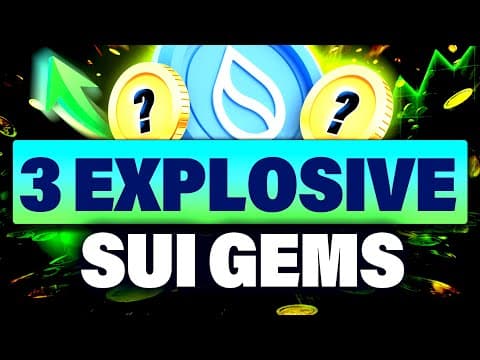 3 Explosive Sui Ecosystem Altcoin Gems! 400% Up Year-To-Date thumbnail