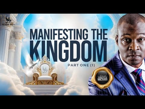 MANIFESTING THE KINGDOM WITH APOSTLE JOSHUA SELMAN  || WOFBEC 2026 || THY KINGDOM COME ||09|01|2026| thumbnail