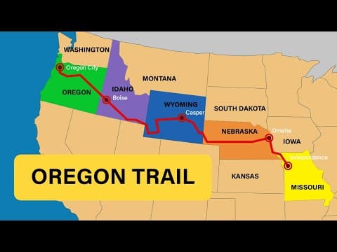 Oregon Trails: History of American Westward Explained on Maps thumbnail