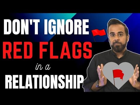 Don't ignore red flags in a relationship! 🚩🚩 thumbnail