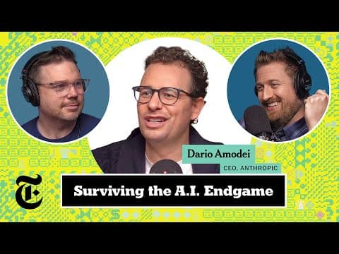 Dario Amodei of Anthropic’s Hopes and Fears for the Future of A.I. thumbnail