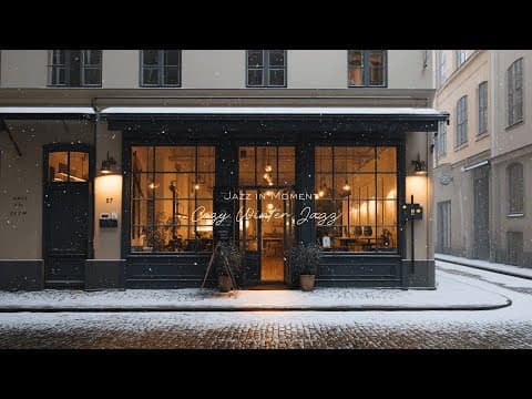 [Playlist] 눈 내리는 겨울, 카페 재즈  | Cozy Winter Café Jazz thumbnail