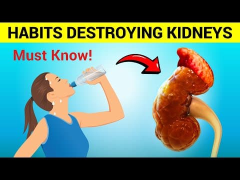 Stop These 18 Worst Daily Habits That Can Destroy Your Kidneys Fast thumbnail
