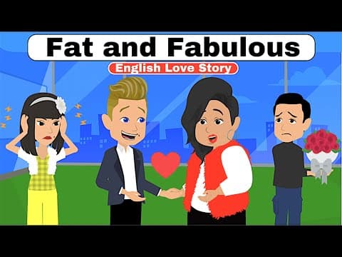 Fat and Fabulous: Full English Love Story | Animated Story | Radiant English thumbnail