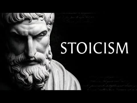Stoic Life Lessons Men Learn Too Late In Life — BE UNSHAKEABLE thumbnail