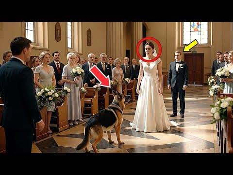 On Her Wedding Day, Her Police Dog Blocked Her Path—Then She Discovered the Heartbreaking Truth... thumbnail