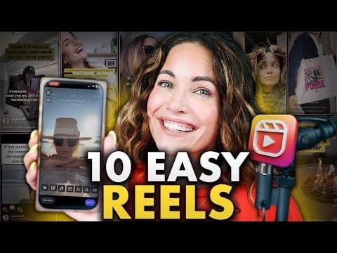 10 Easy Instagram Reels You Can Make in Minutes (That Actually Build Your Personal Brand) thumbnail