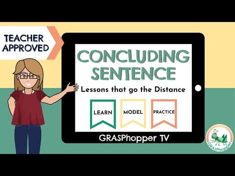 How to Identify and Write Concluding Sentences in Paragraphs thumbnail