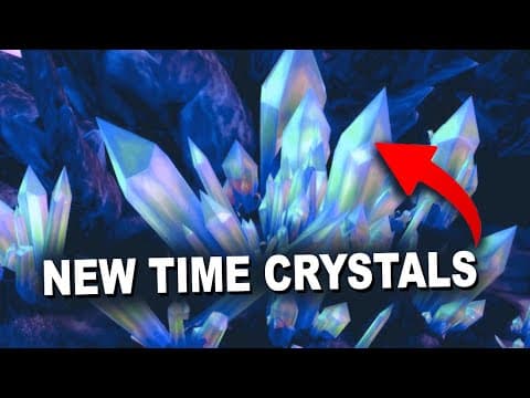 Researchers Discovered New Time Crystals 😳 thumbnail