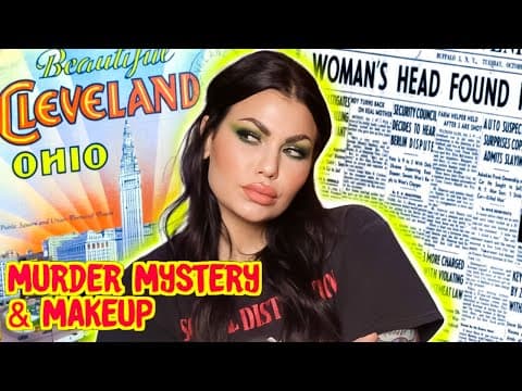 The Mad Butcher, Cleveland Torso Killer - Still Unsolved ?? Mystery and Makeup | Bailey Sarian thumbnail