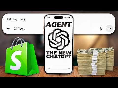 The New ChatGPT Agent Just Made Dropshipping 100x Easier thumbnail