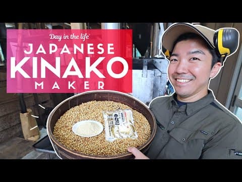 Day in the Life of a Japanese Kinako Maker thumbnail