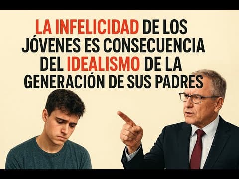 La infelicidad de los jóvenes es consecuencia del idealismo de la generación de sus padres thumbnail