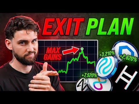 When To Sell Altcoins For MAX Profits - Full Exit Plan! thumbnail