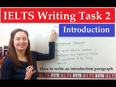IELTS Writing Task 2: How to write an introduction thumbnail