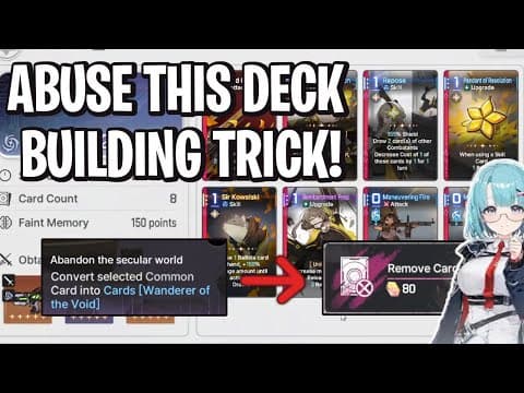 SAVE YOUR SAVE DATA SPACE! Card Conversion & Removal Is OP! [Chaos Zero Nightmare] thumbnail