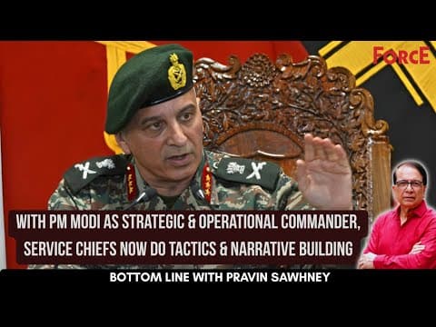 With PM Modi as Strategic & Operational Commander,Service Chiefs Now Do Tactics & Narrative Building thumbnail