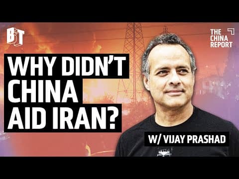 Why Didn't China Intervene in Israel-Iran Conflict? thumbnail