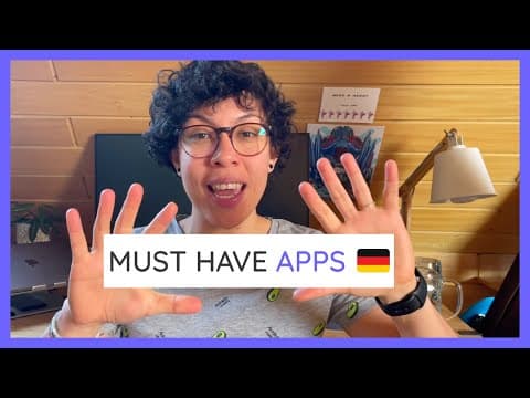 10 APPS that will SIMPLIFY YOUR LIFE in Germany 📲 thumbnail