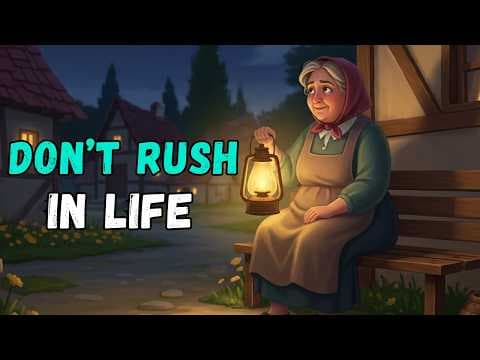 Don’t Rush Your Life — A Powerful Motivational Story for Ages 25–40 thumbnail