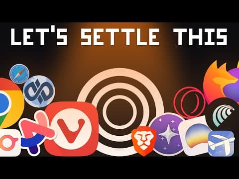 I Tested EVERY Modern Browser UI to find the BEST thumbnail