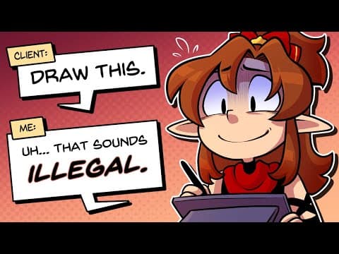 My CREEPIEST Commission Story | Art + Storytime thumbnail