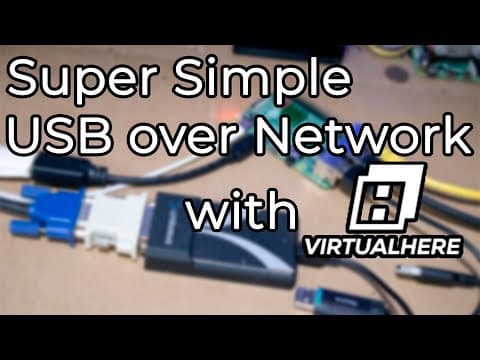 How To Share USB Devices Over Network with VirtualHERE on Raspberry Pi thumbnail