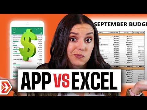 App vs. Spreadsheet - Which Should You Use for Budgeting? thumbnail