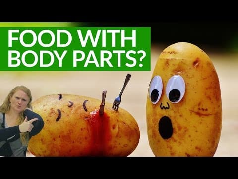 Crazy English: FOODS that have BODY PARTS? thumbnail