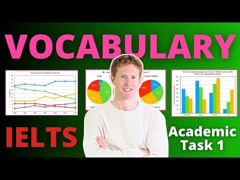 Essential Vocabulary for IELTS Academic Task 1 thumbnail