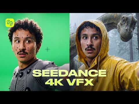 How to Add Cinematic 4K AI VFX to Real Footage thumbnail
