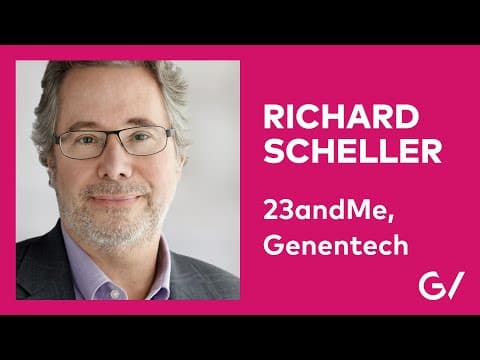 Dr. Richard Scheller on Scientific Rigor, Genetics, and the Evolution of Drug Development thumbnail