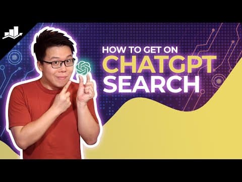 How to Get Your Site Indexed in ChatGPT Search thumbnail