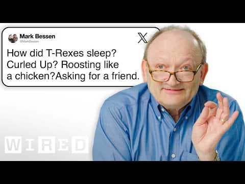 Paleontologist Answers Dinosaur Questions From Twitter | Tech Support | WIRED thumbnail