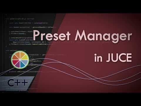 Preset Manager in JUCE || Akash Murthy thumbnail