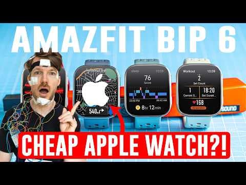 Amazfit Bip 6 Scientific Review (79$ Apple Watch Alternative?) thumbnail