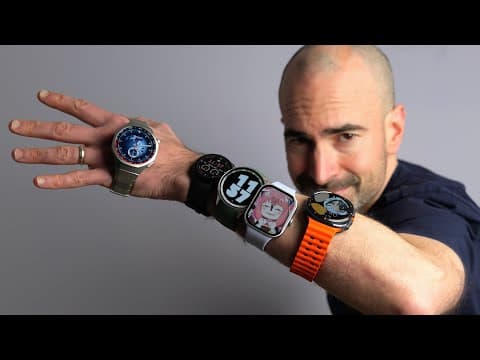 Best Smartwatches That Aren't Apple Watch (Early 2025) | Top Watches For All Budgets! thumbnail
