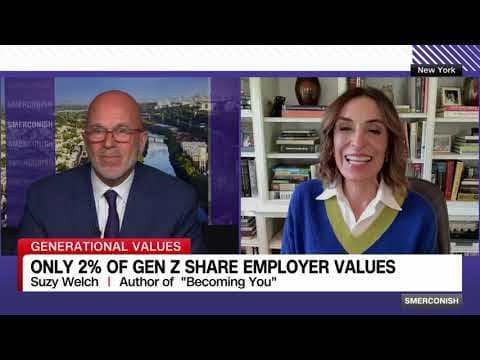 Is Gen Z Unemployable? Suzy Welch discusses her recent WSJ Article with Michael Smerconish on CNN thumbnail