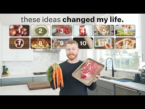 12 simple ideas that ACTUALLY improved how I cook. thumbnail