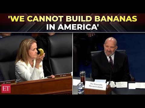 'Walmart has already increased cost…': Madeleine Dean grills Trump’s Commerce Secretary on bananas thumbnail