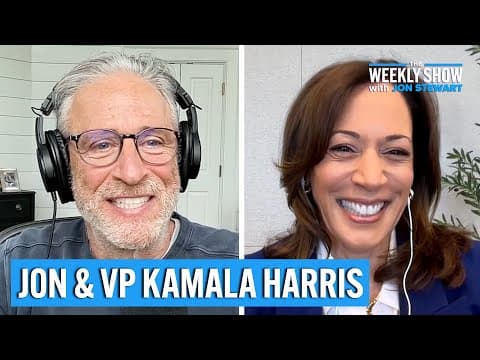 VP Kamala Harris on Defeat, Democrats & the Fight Ahead | The Weekly Show with Jon Stewart thumbnail
