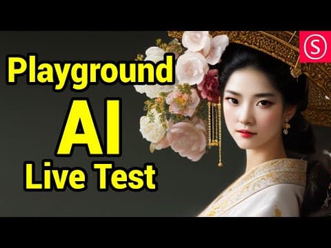 Playground AI Live Test - Live Stream // Stable Diffusion, Midjourney thumbnail