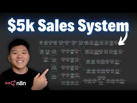 This n8n Sales Automation Won $5,000 in Just 14 days thumbnail